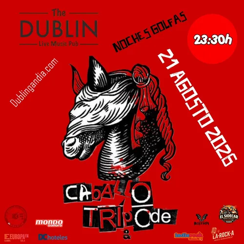 Cartel: » CABALLO TRIPODE «