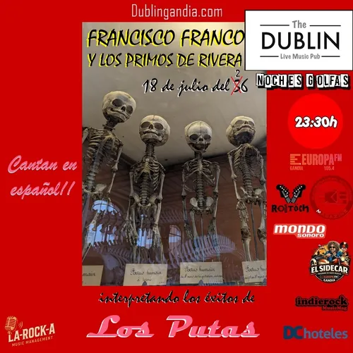 Cartel: » LOS PUTAS «