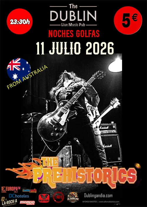 Cartel: » THE PREHISTORICS «