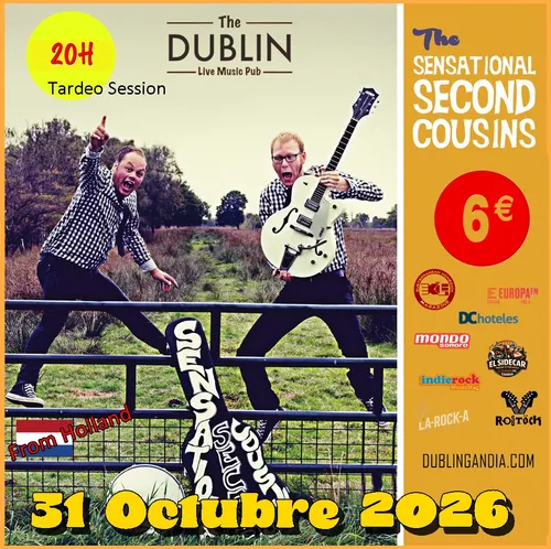 Cartel: » THE SENSATIONAL SECOND COUSINS «