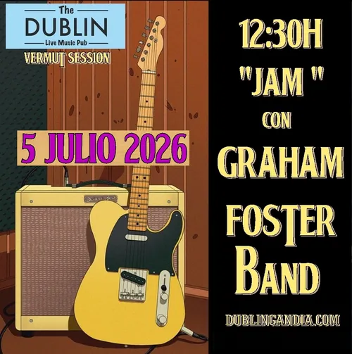 Cartel: » GRAHAM FOSTER BAND «
