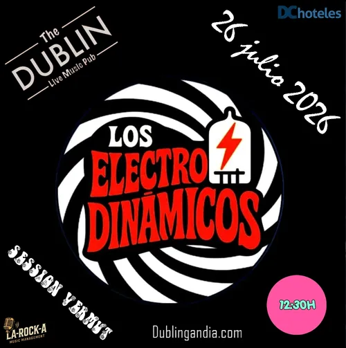 Cartel: » Los Electrodinámicos «