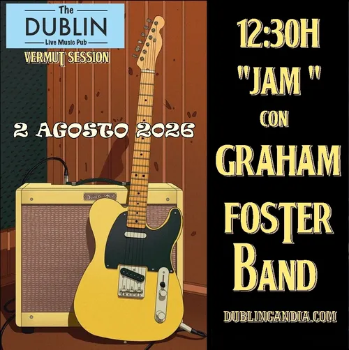 Cartel: » Graham Foster Band «