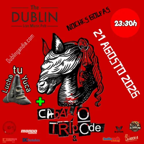 Cartel: » Caballo Tripode «
