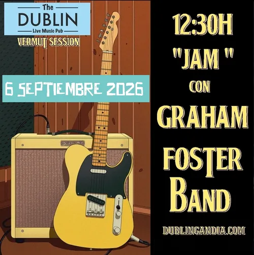 Cartel: » Graham Foster Band «