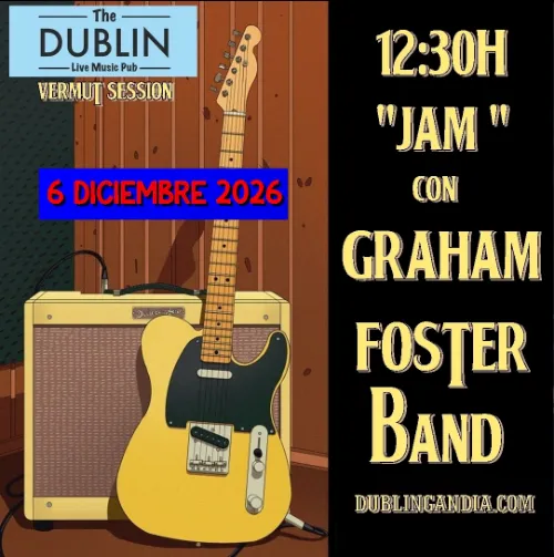 Cartel: » GRAHAM FOSTER JAM «