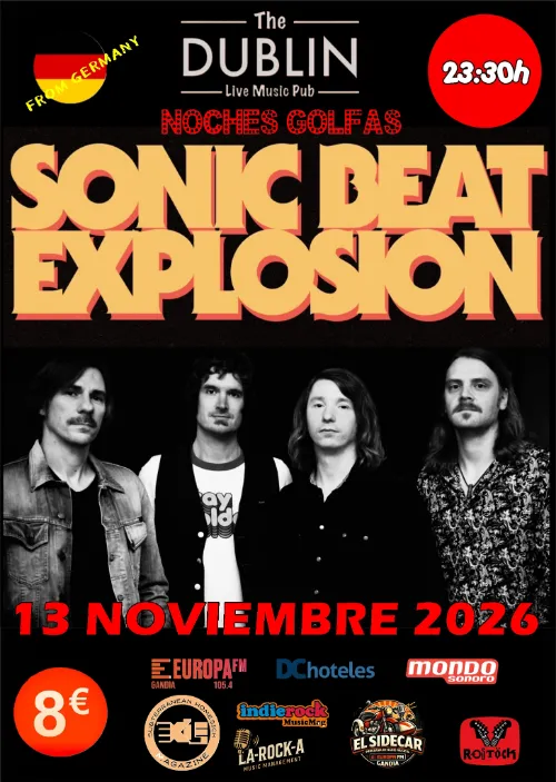 Cartel: » SONIC BEAT EXPLOSION «