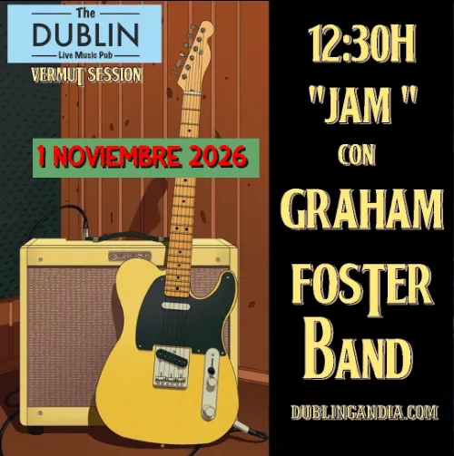Cartel: » GRAHAM FOSTER JAM «
