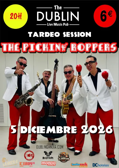 Cartel: » THE PICKIN´ BOPPERS «