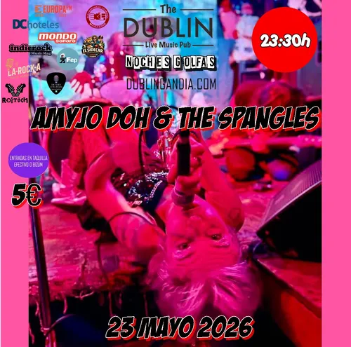 Cartel: AMYJO DOH & THE SPANGLES